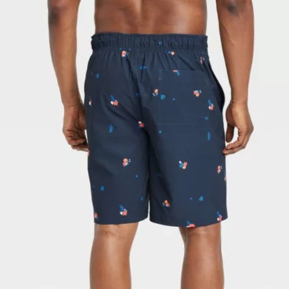 NWT - Men's Navy Board Swim Trunks - XXL - Goodfellow & Co. - Picture 2 of 3